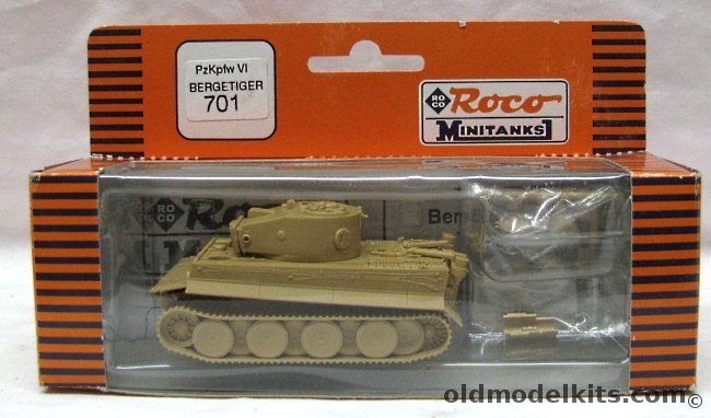 Roco HO Roco HO Scale - Tiger Tank PzKpfw VI Bergetiger, 701 plastic model kit